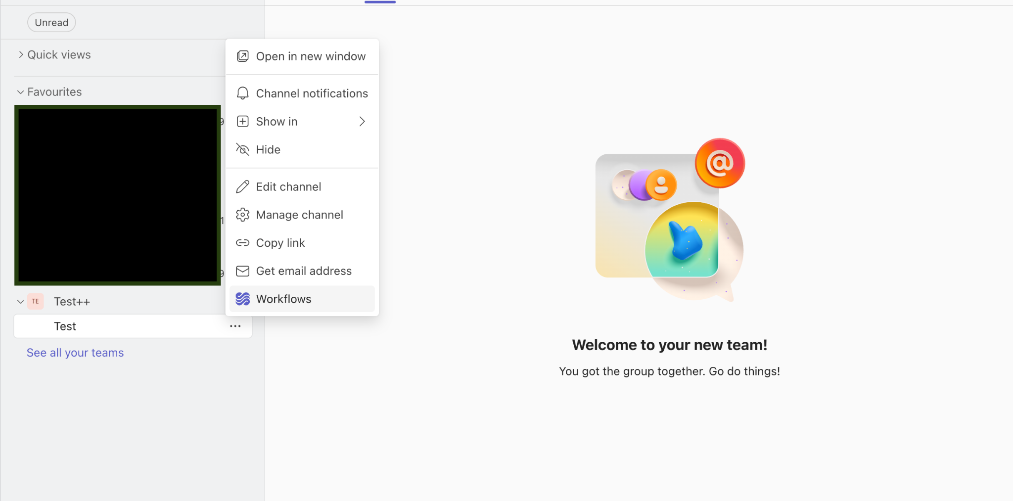 Open Workflows for the channel